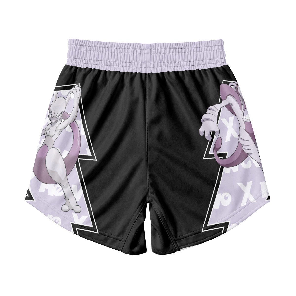 Pokemon Mega Mewtwo Kids Grappling Shorts