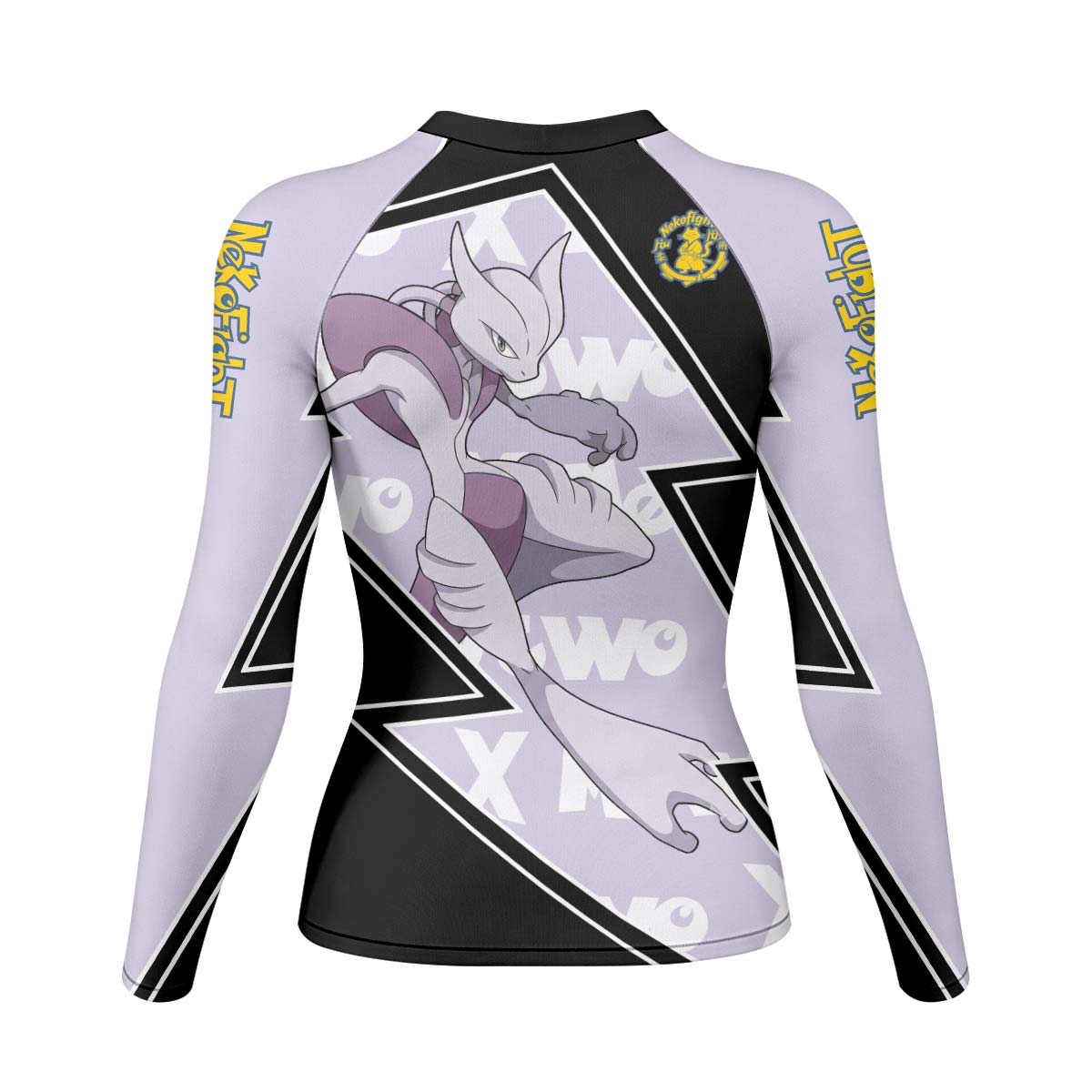 Pokemon Mega Mewtwo Rash Guard