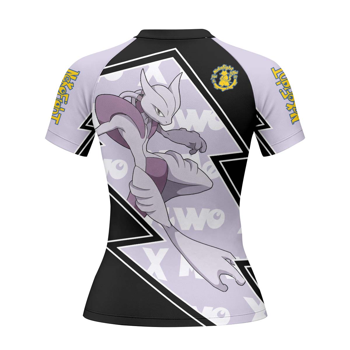 Pokemon Mega Mewtwo Rash Guard