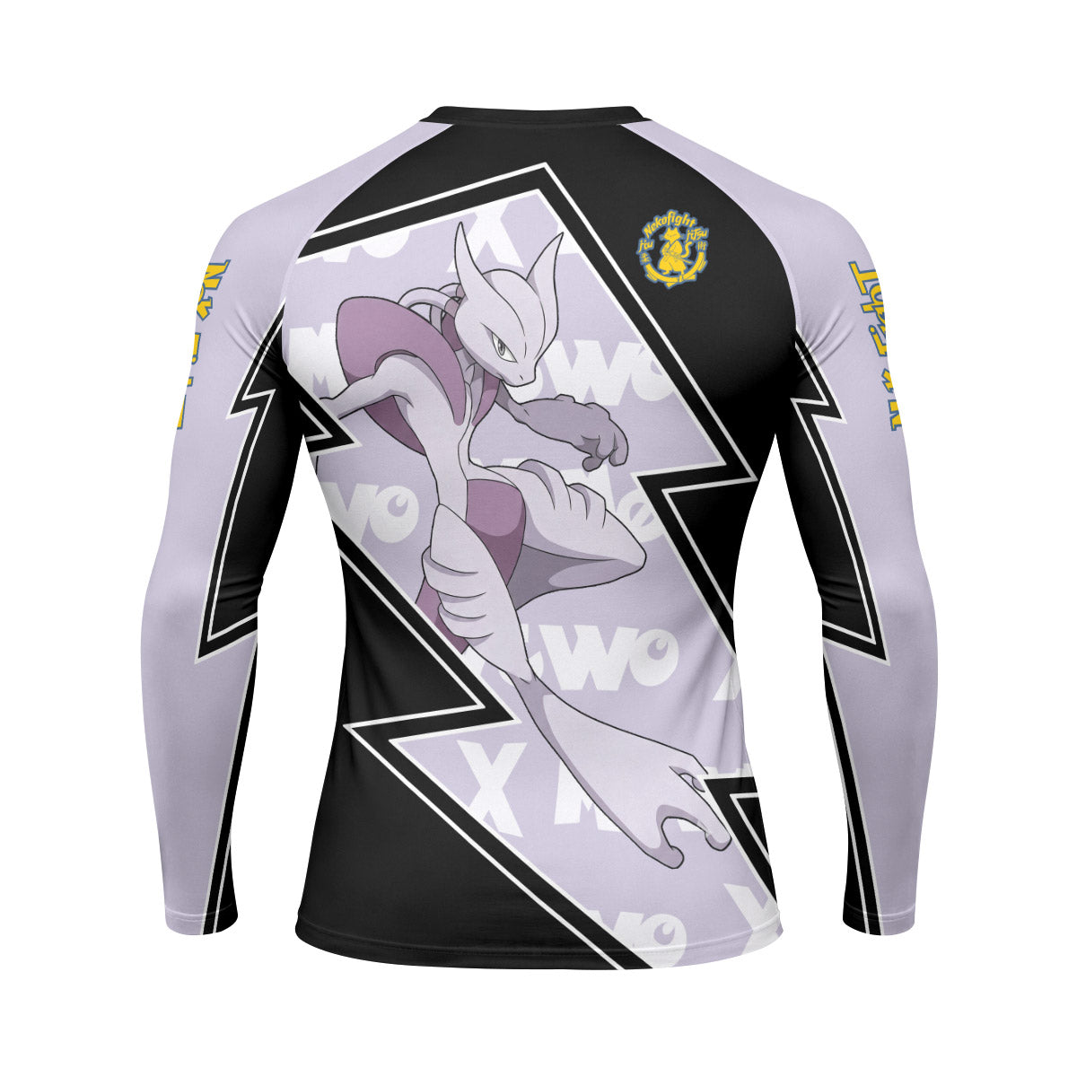 Pokemon Mega Mewtwo Rash Guard