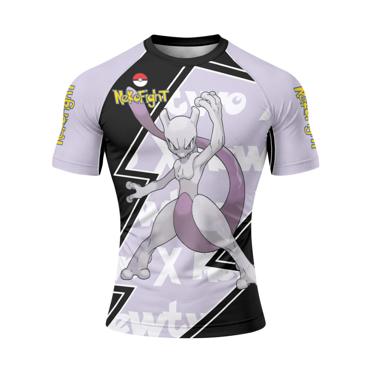 Pokemon Mega Mewtwo Rash Guard