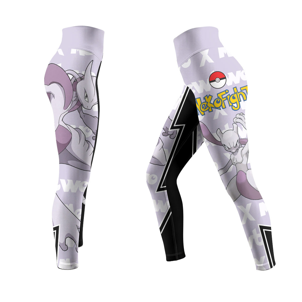  Pokemon Mega Mewtwo Women's Leggings