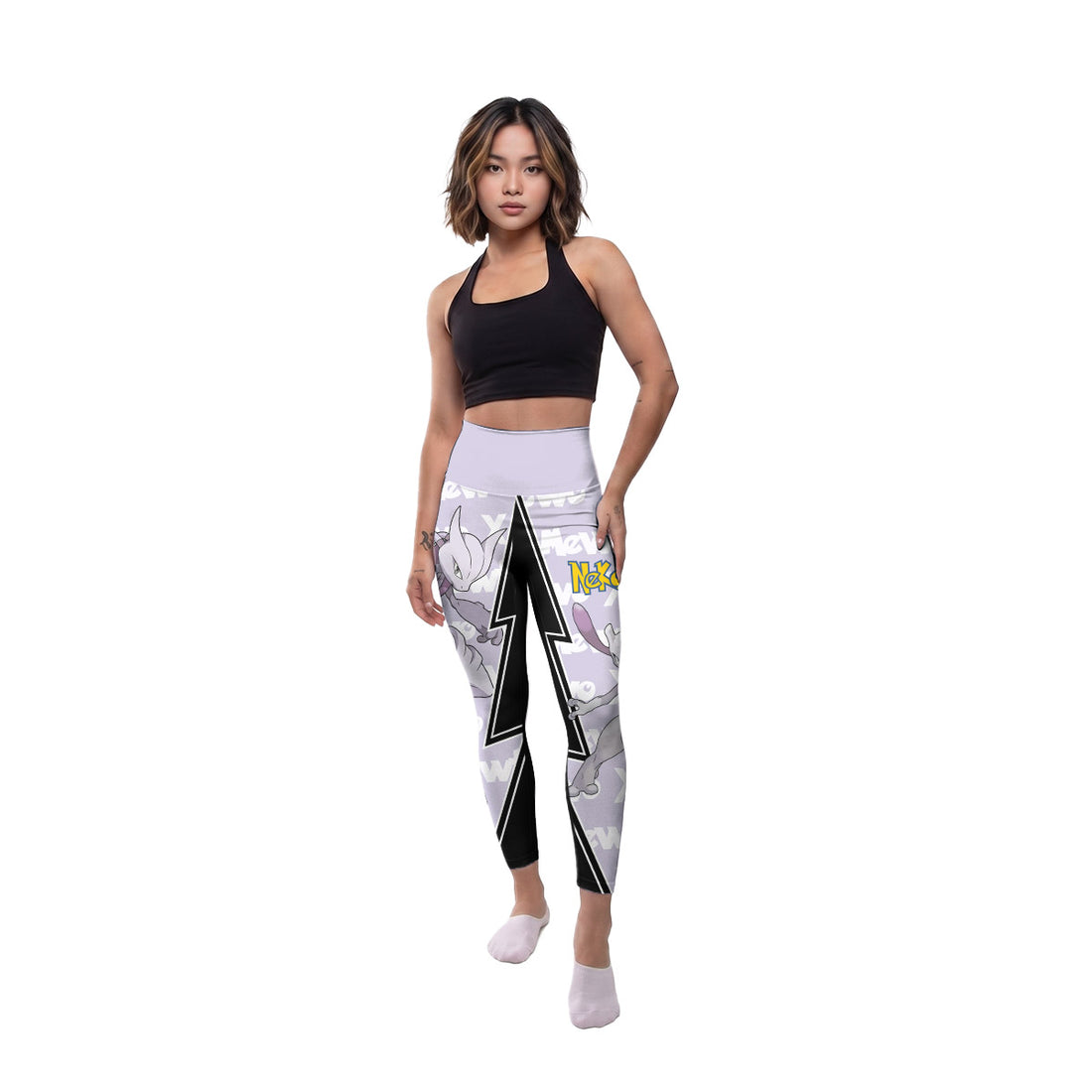  Pokemon Mega Mewtwo Women's Leggings