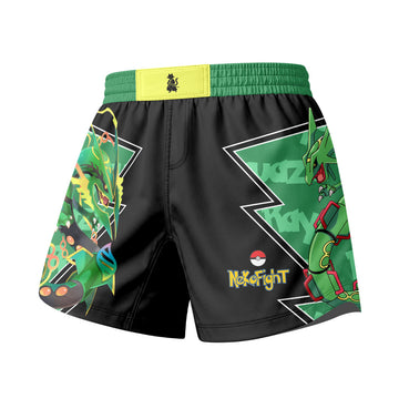 Pokemon Mega Rayquaza Grappling Shorts