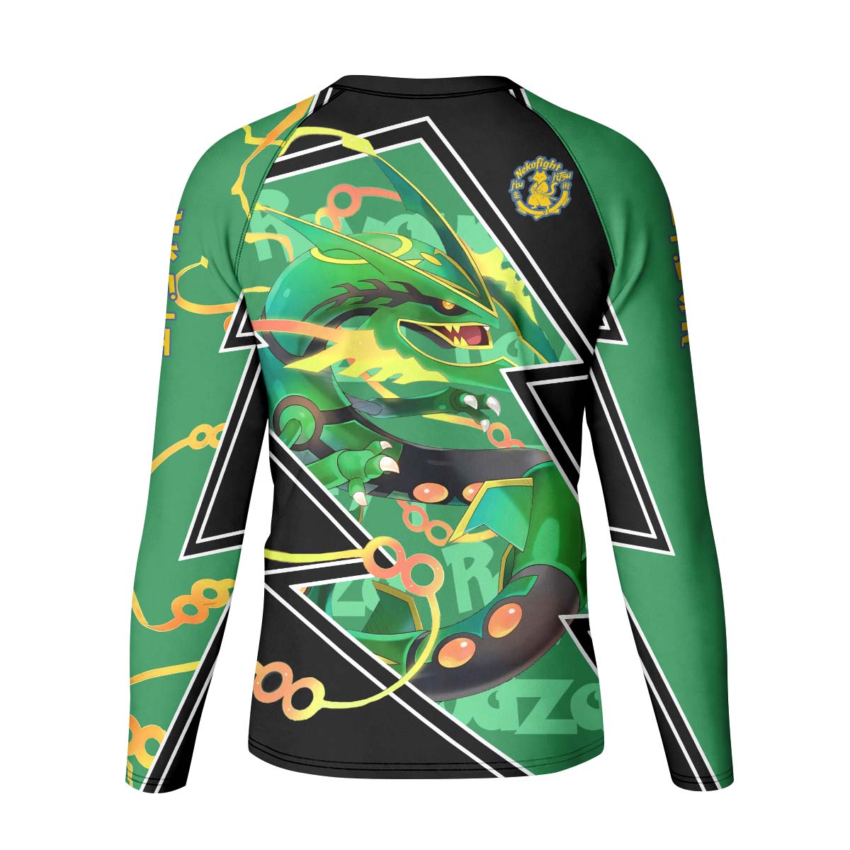 Pokemon Mega Rayquaza Kid Rash Guard