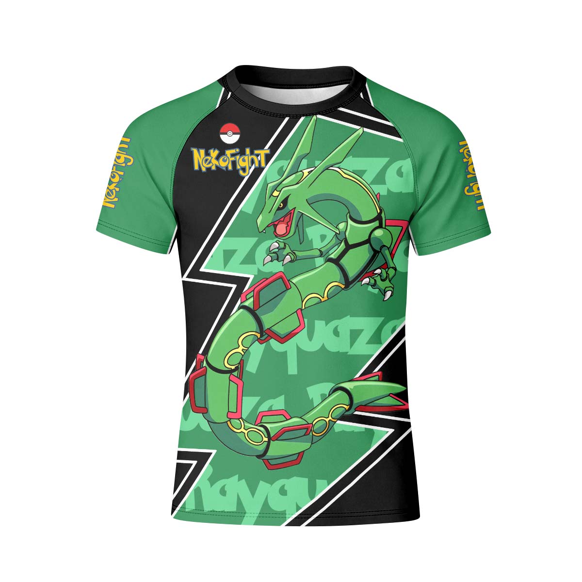 Pokemon Mega Rayquaza Kid Rash Guard
