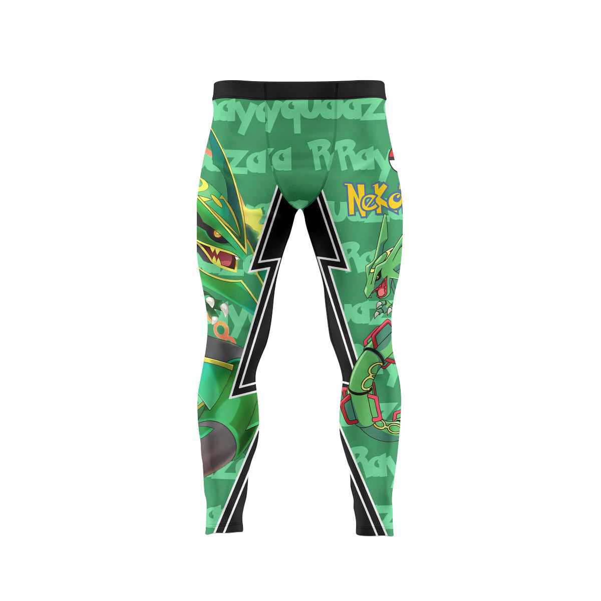  Pokemon Mega Rayquaza Men's Compression Leggings