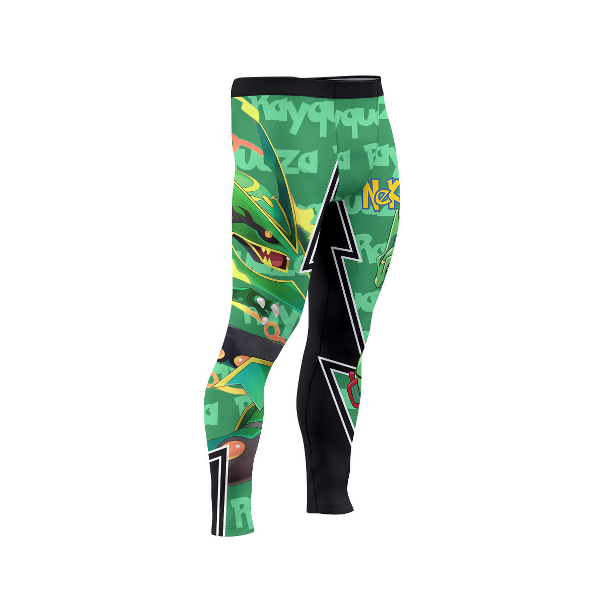  Pokemon Mega Rayquaza Men's Compression Leggings