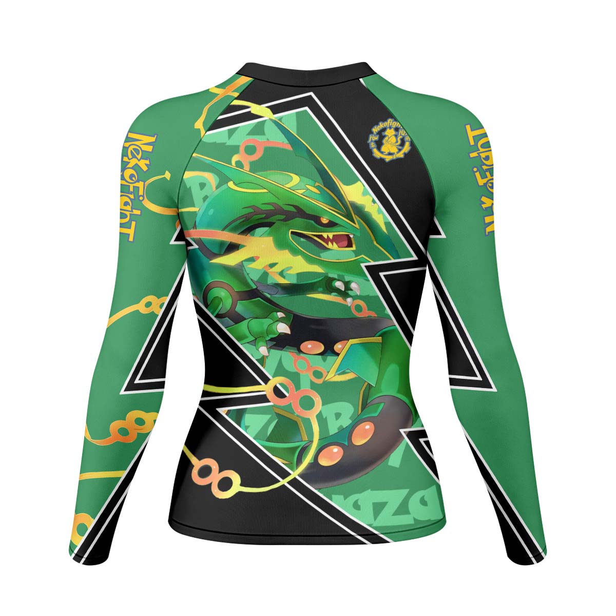 Pokemon Mega Rayquaza Rash Guard