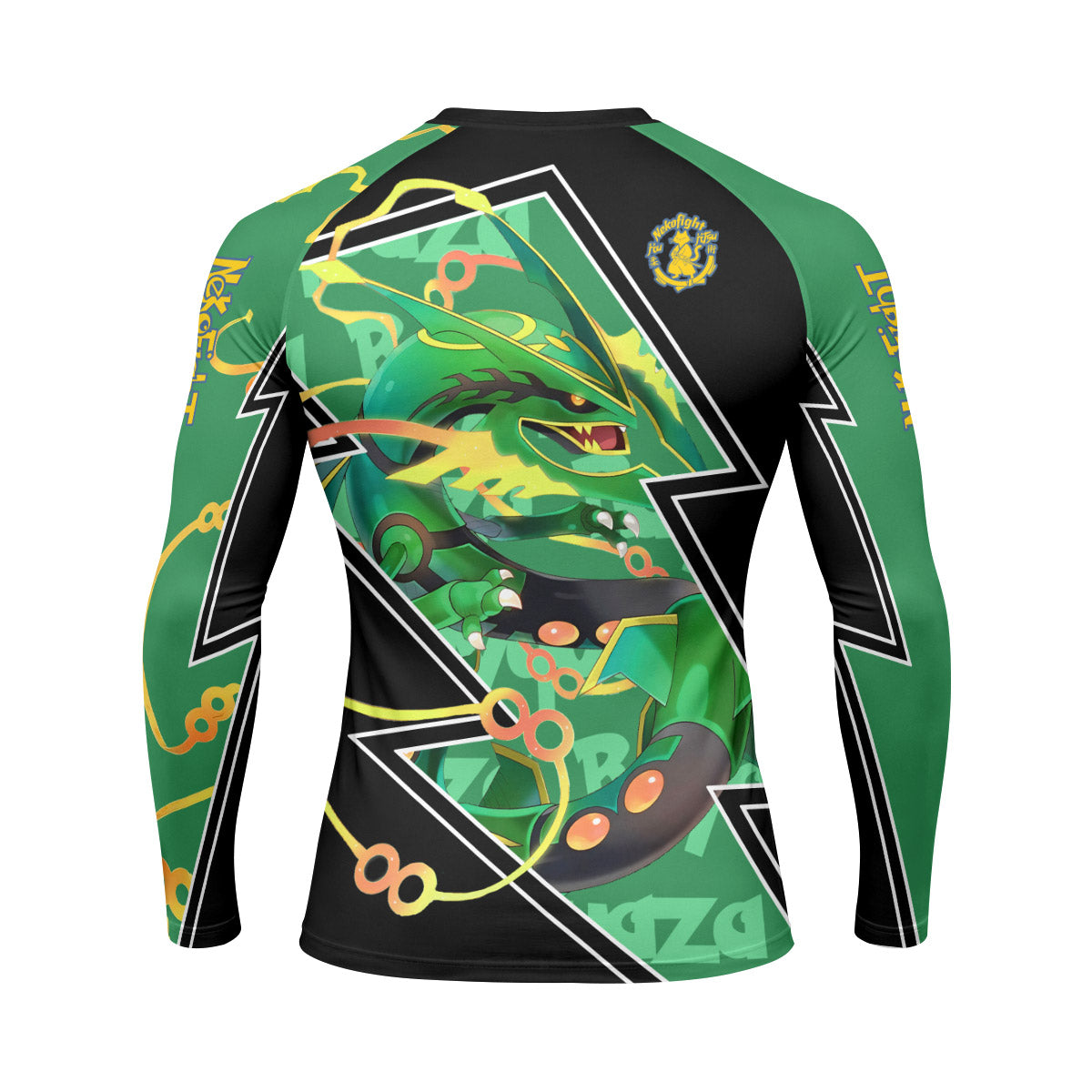 Pokemon Mega Rayquaza Rash Guard