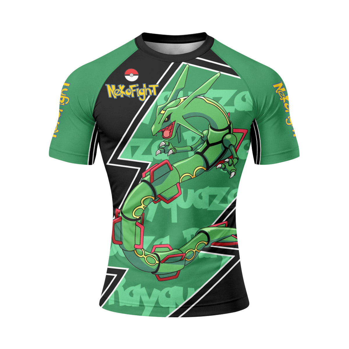 Pokemon Mega Rayquaza Rash Guard