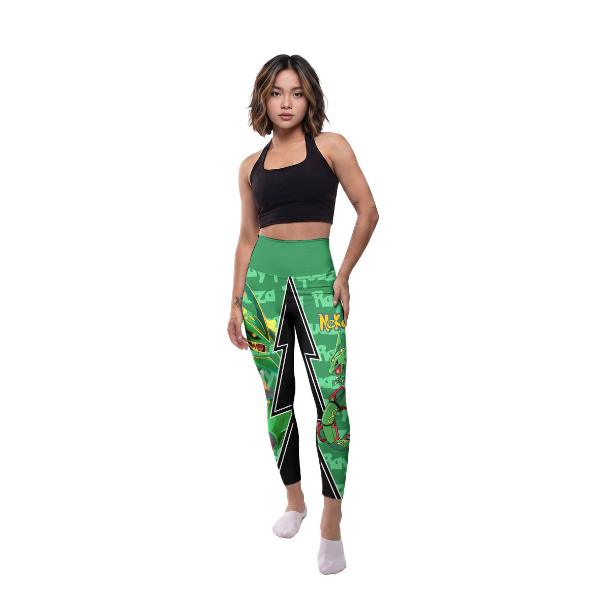  Pokemon Mega Rayquaza Women's Leggings