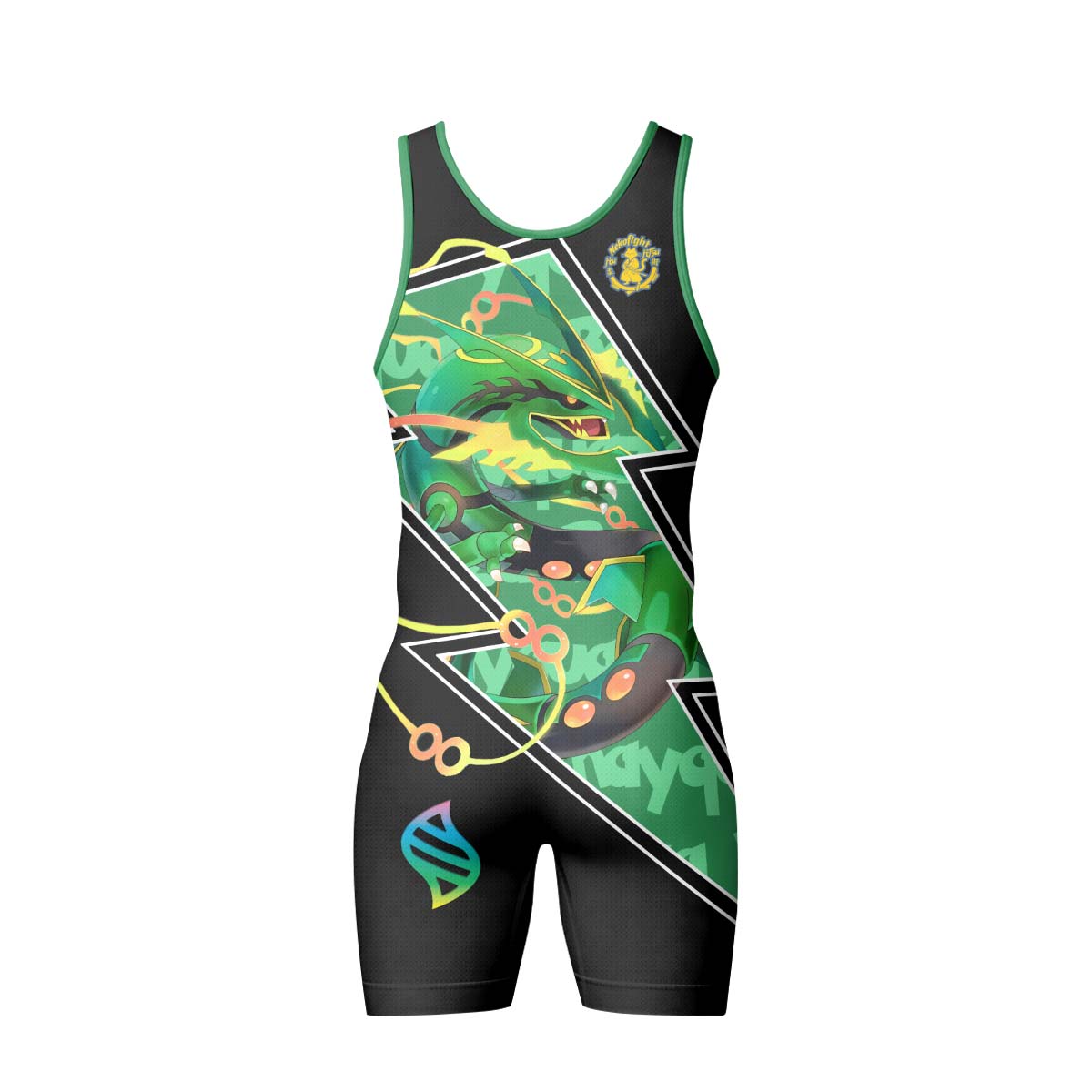 Pokemon Mega Rayquaza Wrestling Singlet