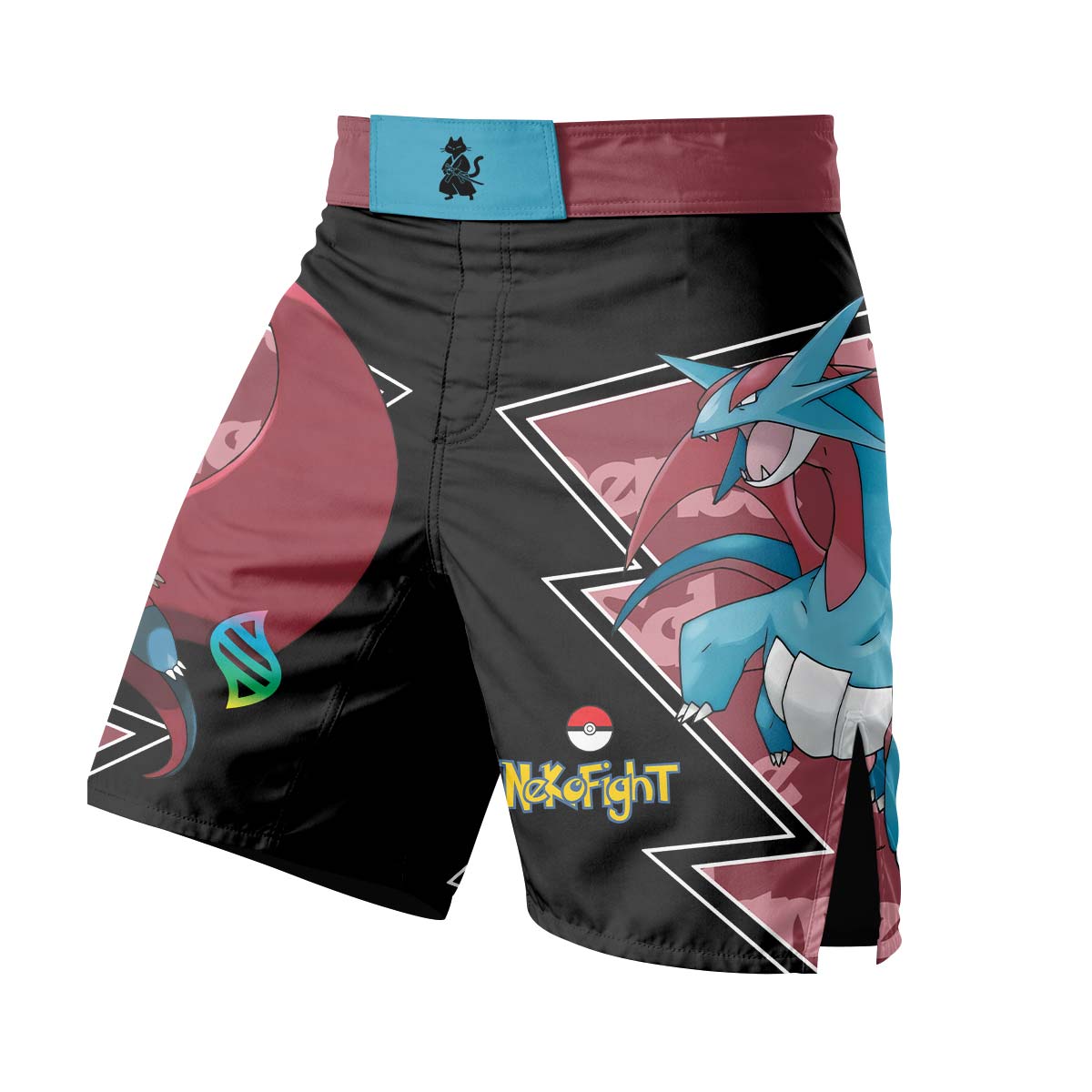 Pokemon Mega Salamence Fight Shorts
