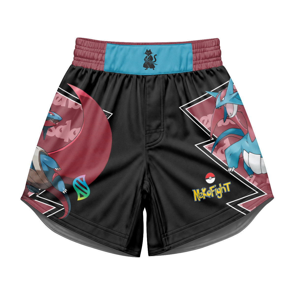 Pokemon Mega Salamence Kids Grappling Shorts