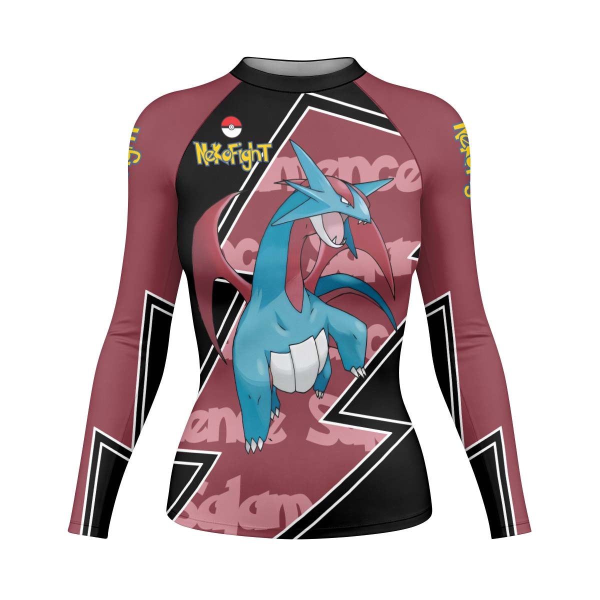 Pokemon Mega Salamence Rash Guard