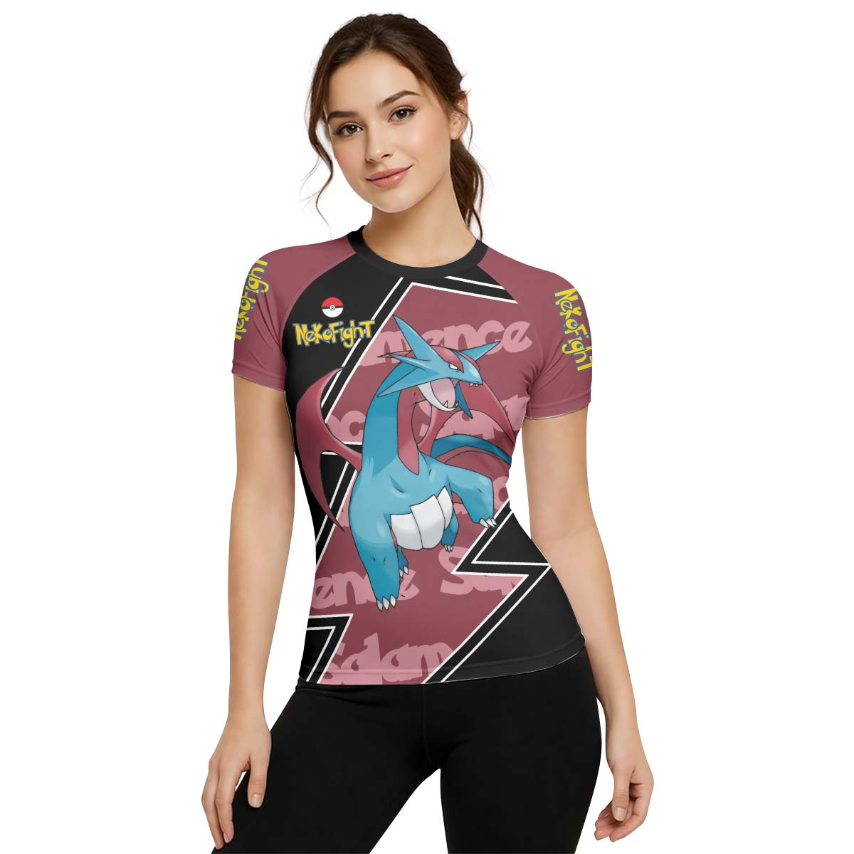 Pokemon Mega Salamence Rash Guard