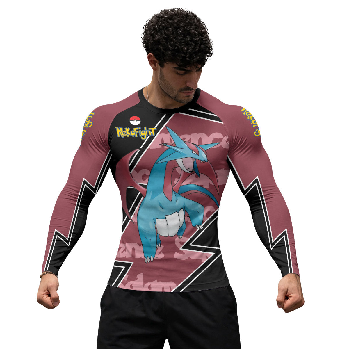 Pokemon Mega Salamence Rash Guard
