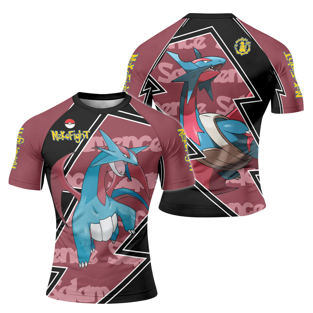 Pokemon Mega Salamence Rash Guard