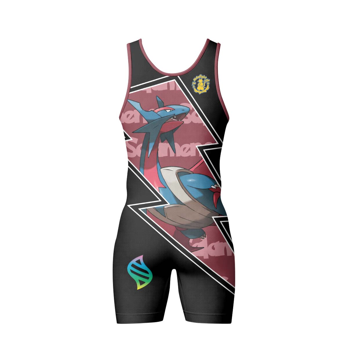Pokemon Mega Salamence Wrestling Singlet