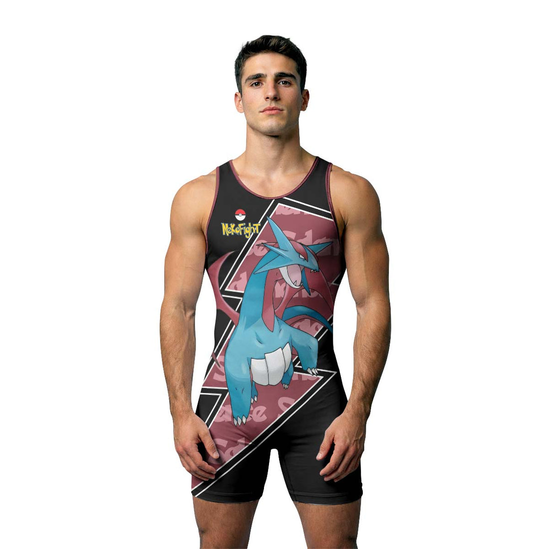 Pokemon Mega Salamence Wrestling Singlet