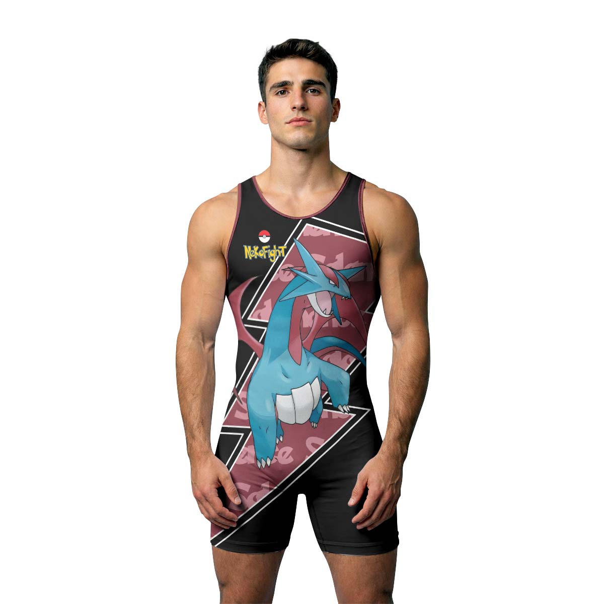 Pokemon Mega Salamence Wrestling Singlet