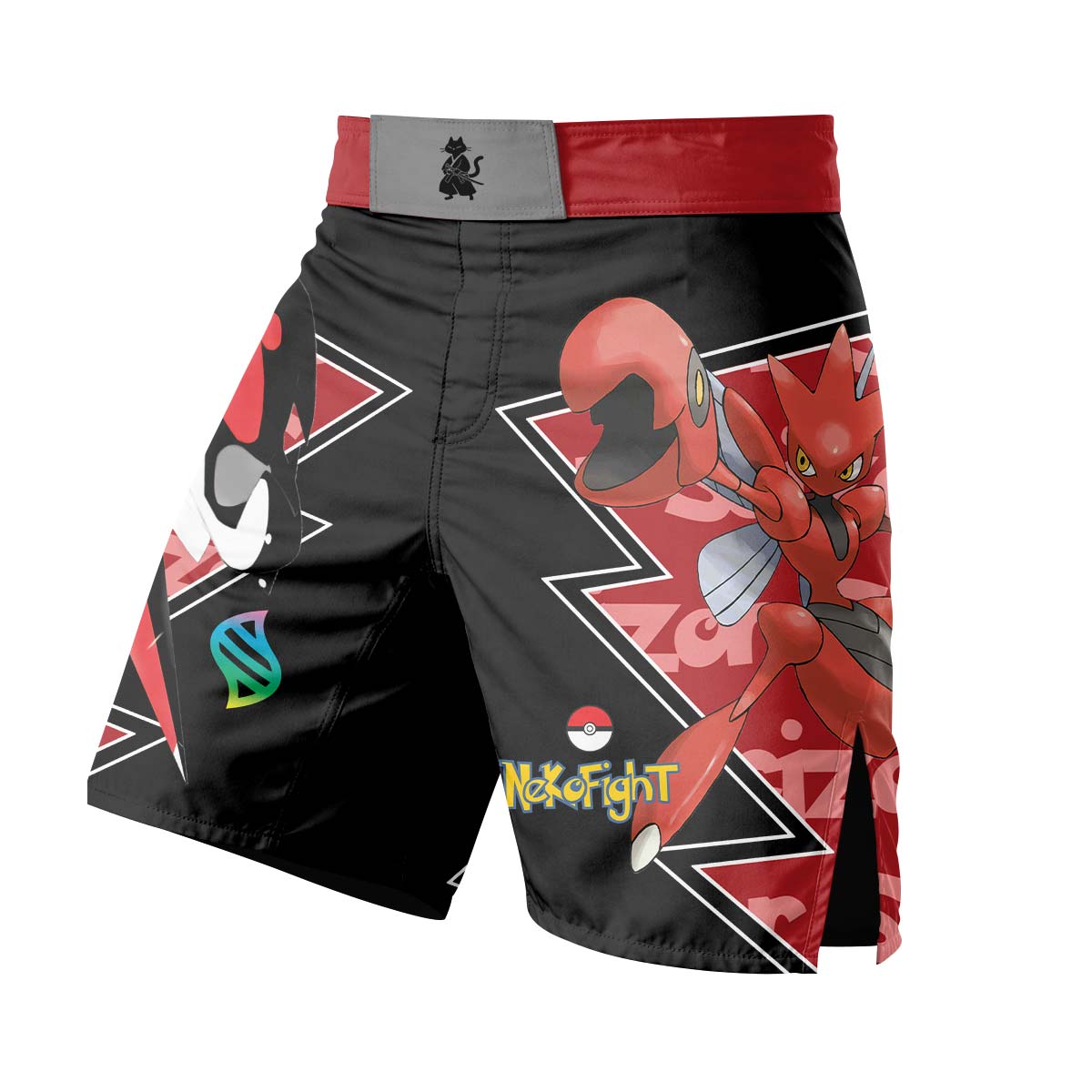 Pokemon Mega Scizor Fight Shorts