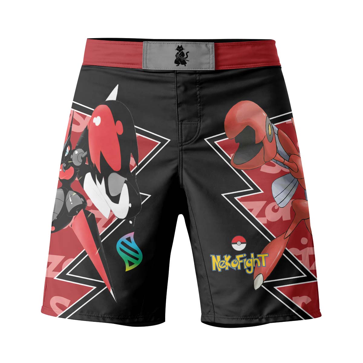 Pokemon Mega Scizor Fight Shorts