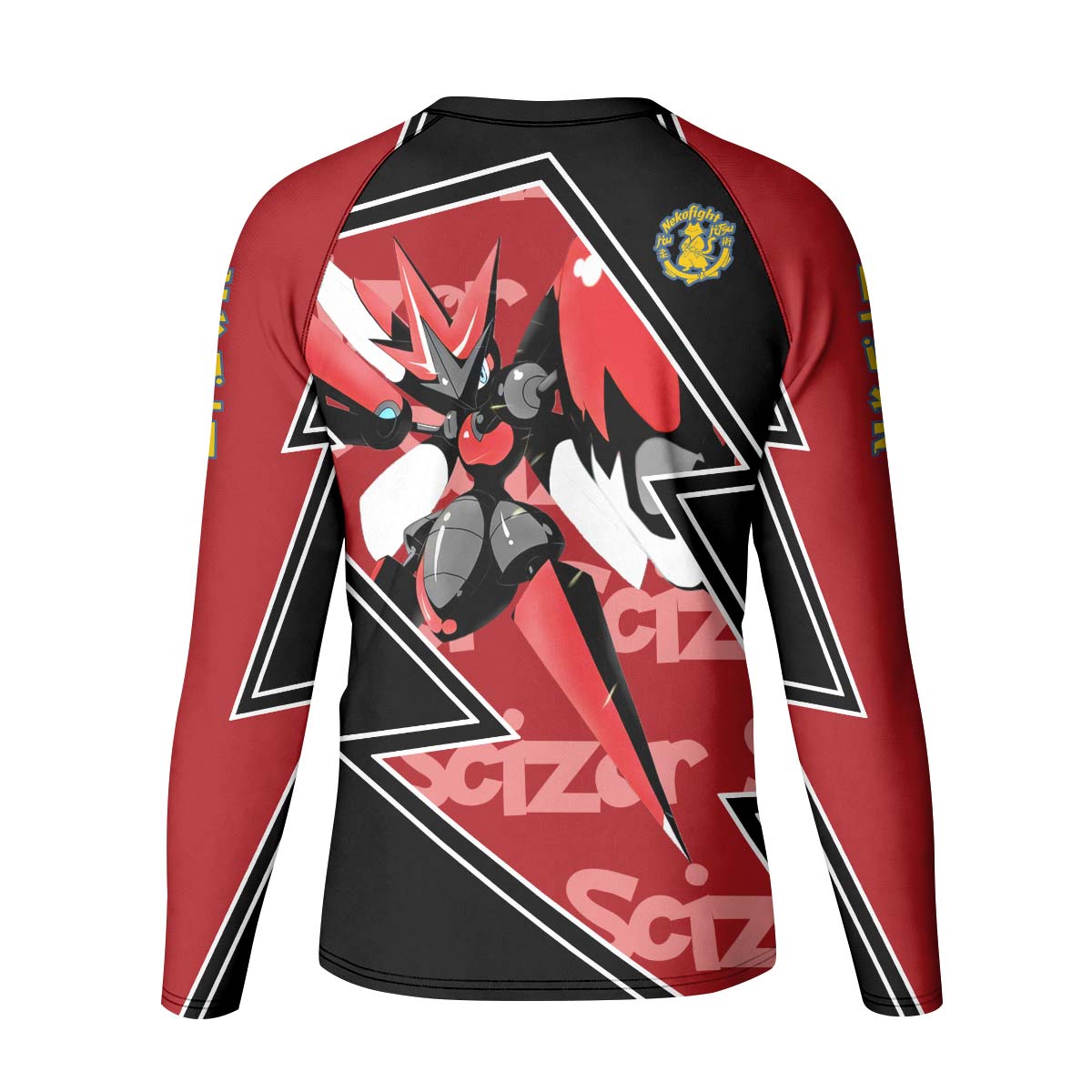 Pokemon Mega Scizor Kid Rash Guard