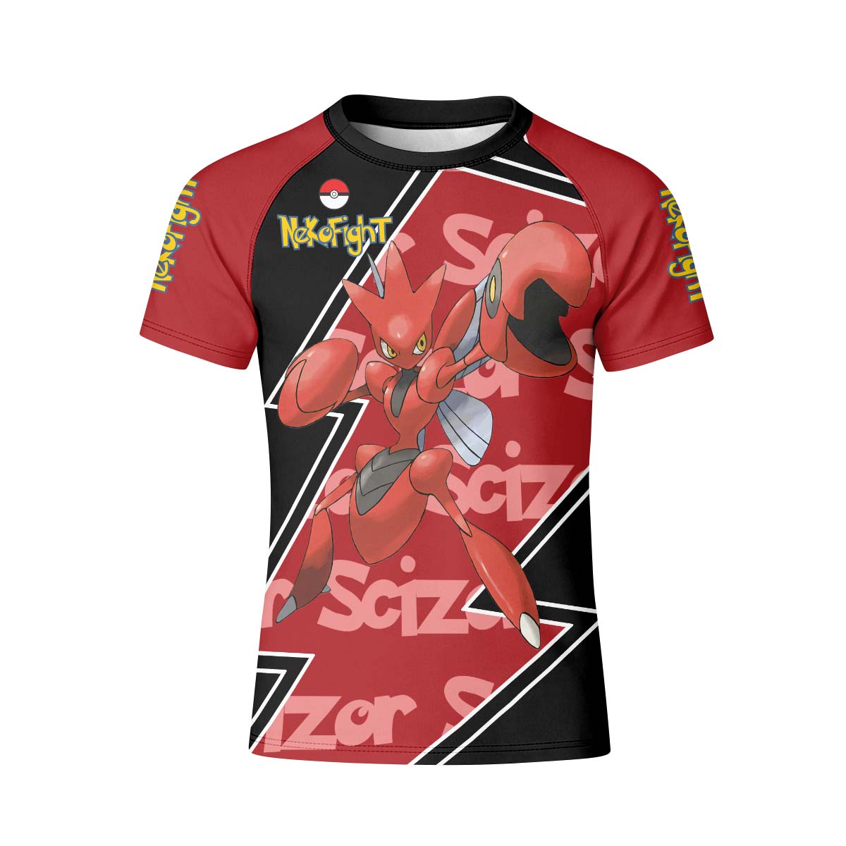Pokemon Mega Scizor Kid Rash Guard