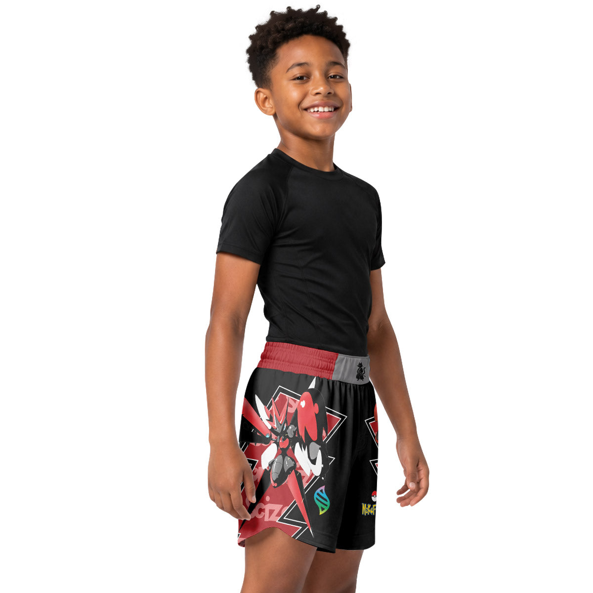 Pokemon Mega Scizor Kids Grappling Shorts