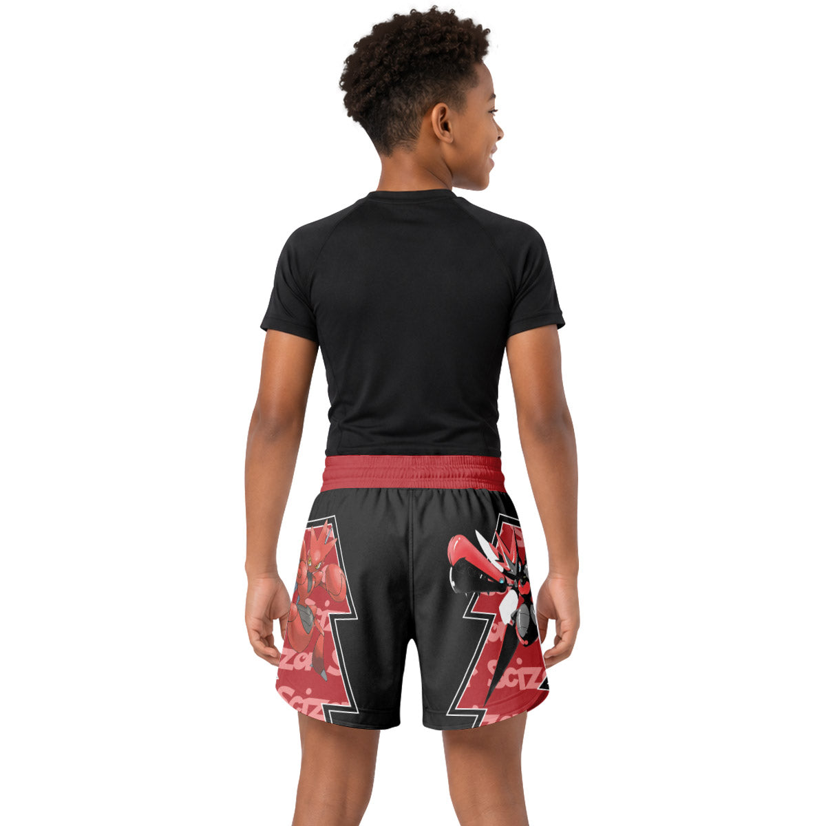 Pokemon Mega Scizor Kids Grappling Shorts