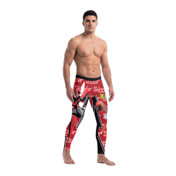  Pokemon Mega Scizor Men's Compression Leggings