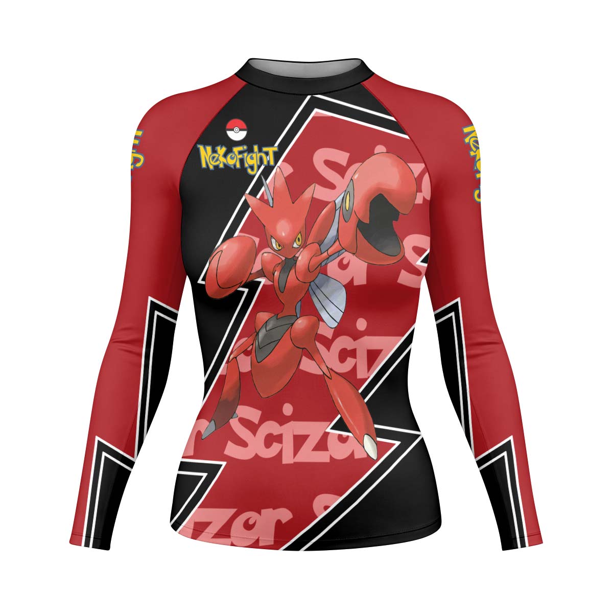 Pokemon Mega Scizor Rash Guard