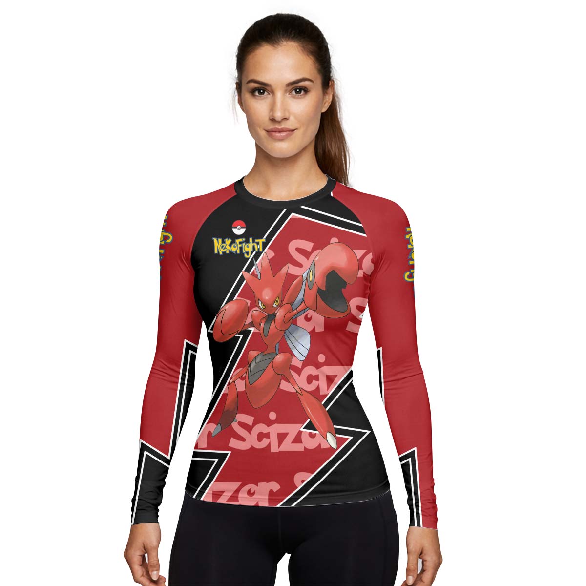 Pokemon Mega Scizor Rash Guard