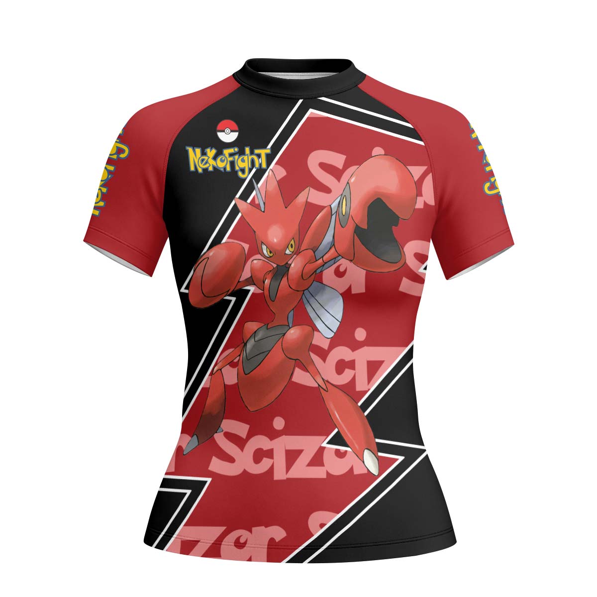 Pokemon Mega Scizor Rash Guard