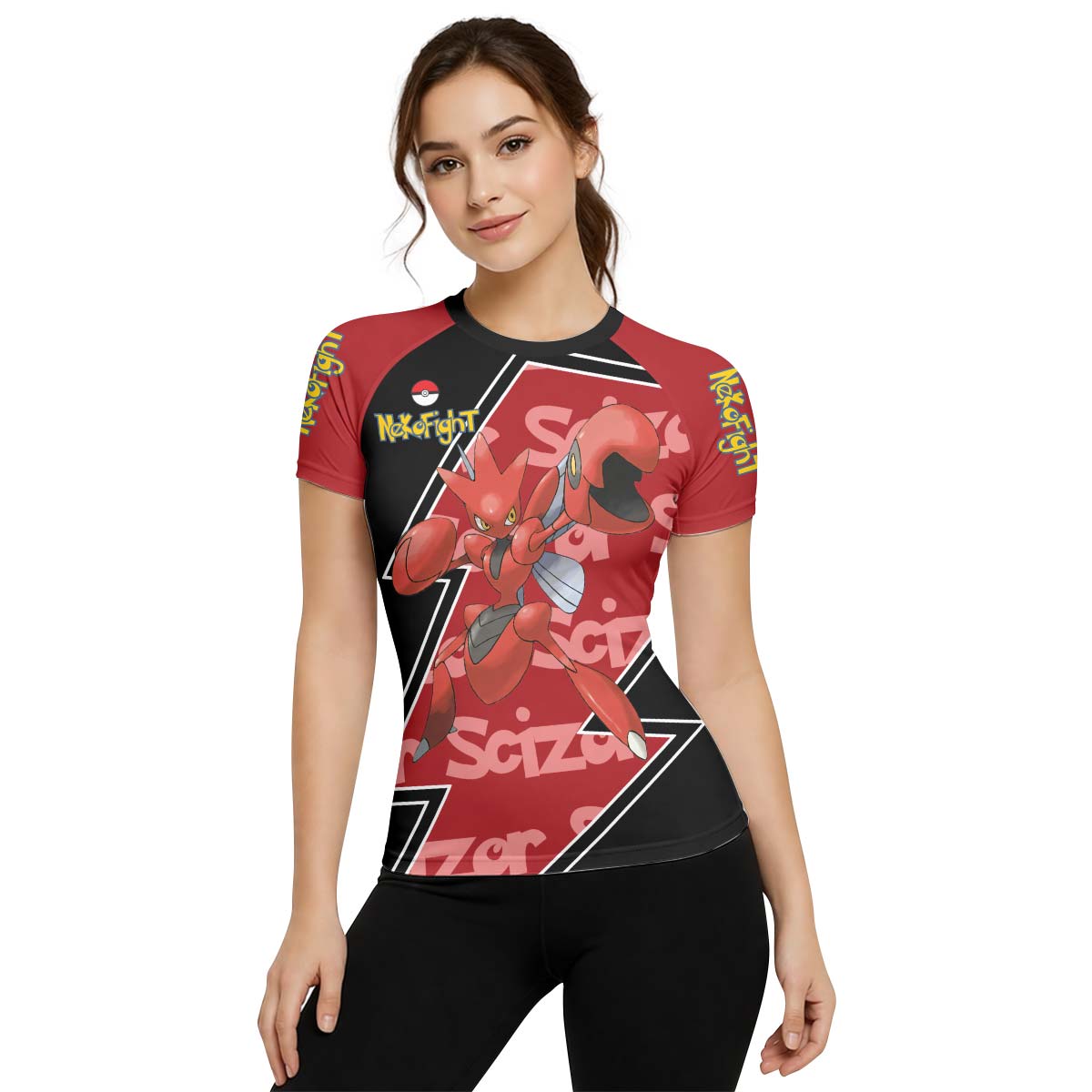 Pokemon Mega Scizor Rash Guard