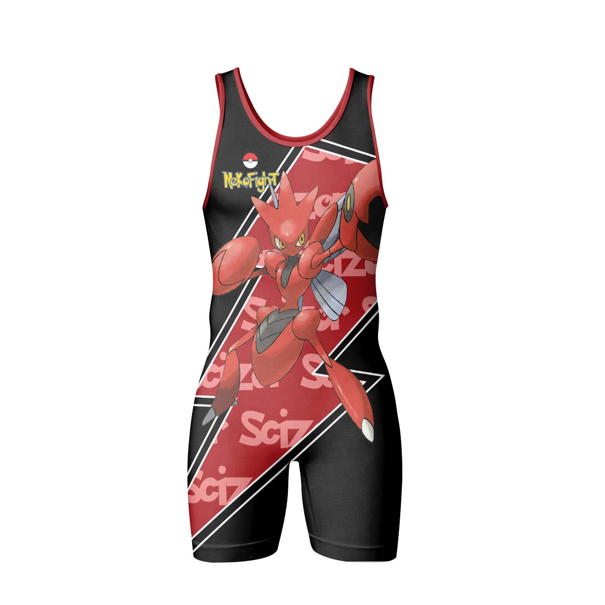 Pokemon Mega Scizor Wrestling Singlet