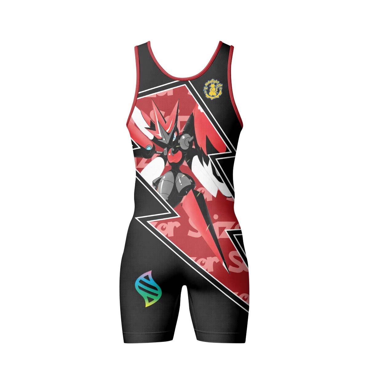 Pokemon Mega Scizor Wrestling Singlet