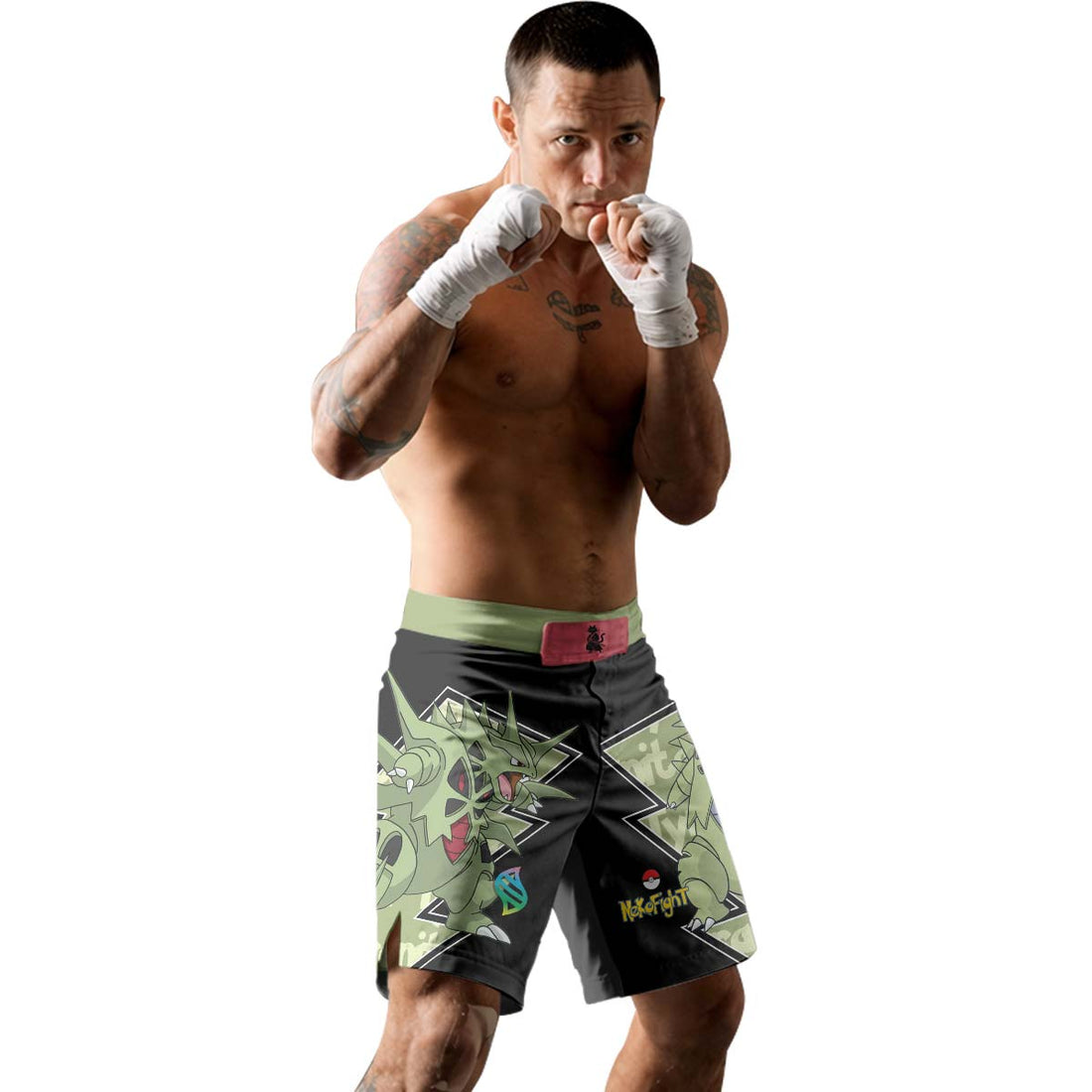 Pokemon Mega Tyranitar Fight Shorts