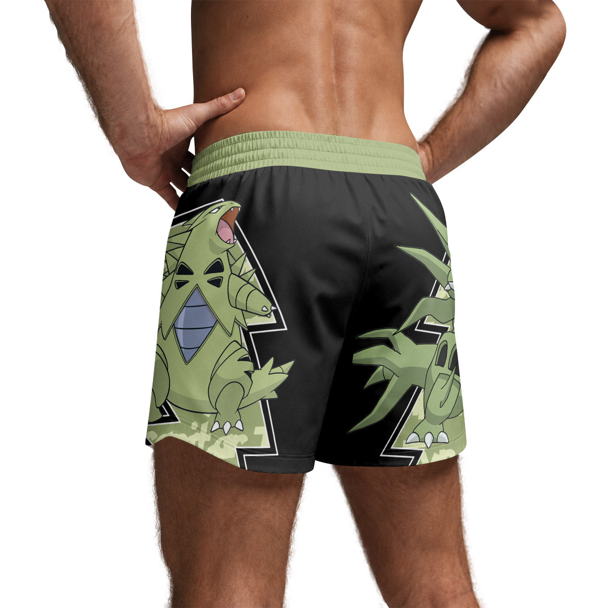 Pokemon Mega Tyranitar Grappling Shorts