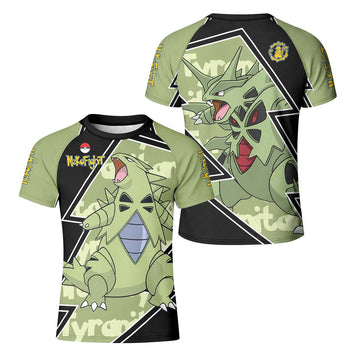 Pokemon Mega Tyranitar Kid Rash Guard