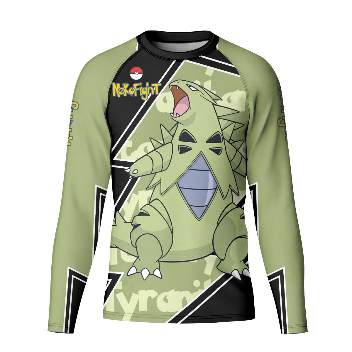 Pokemon Mega Tyranitar Kid Rash Guard