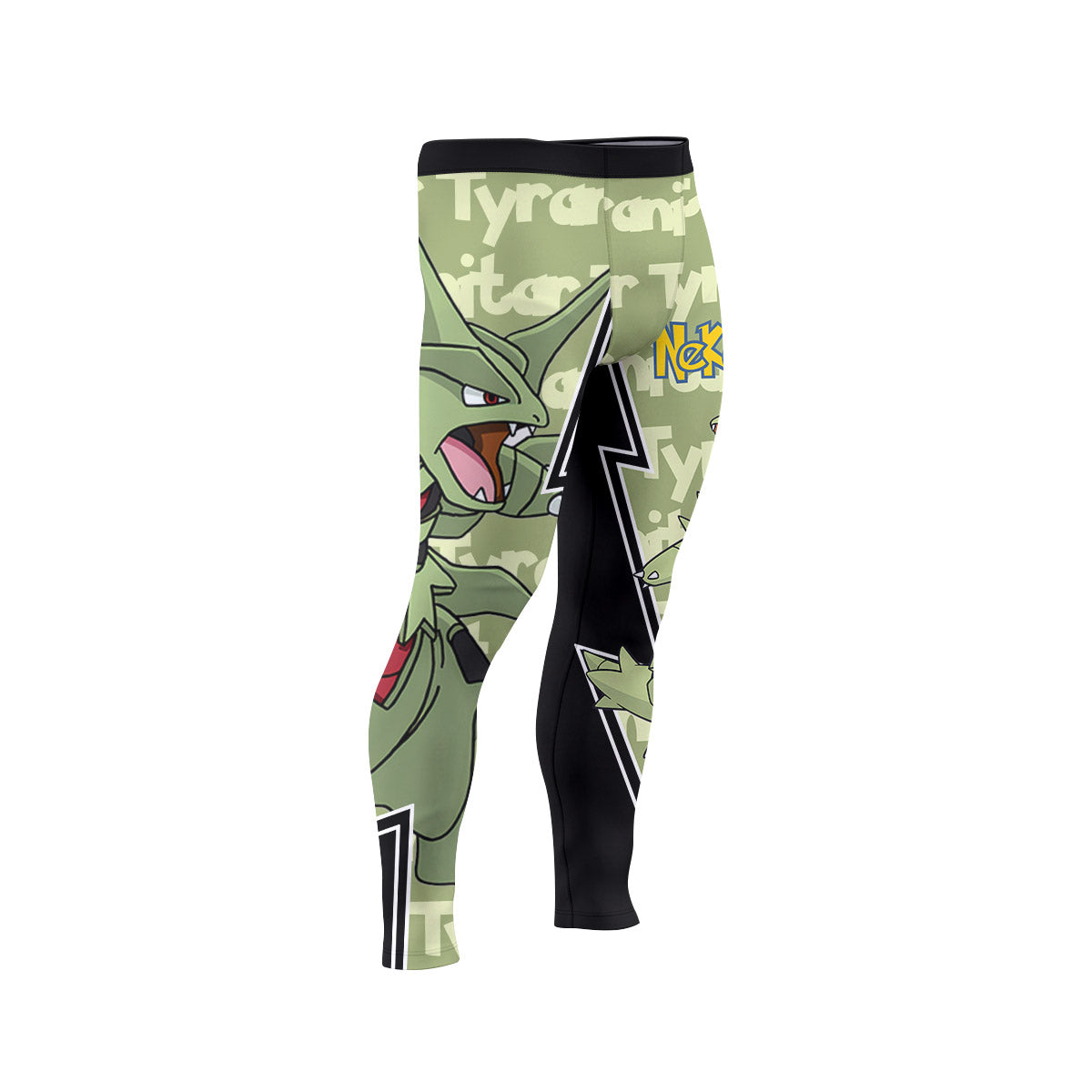  Pokemon Mega Tyranitar Men's Compression Leggings
