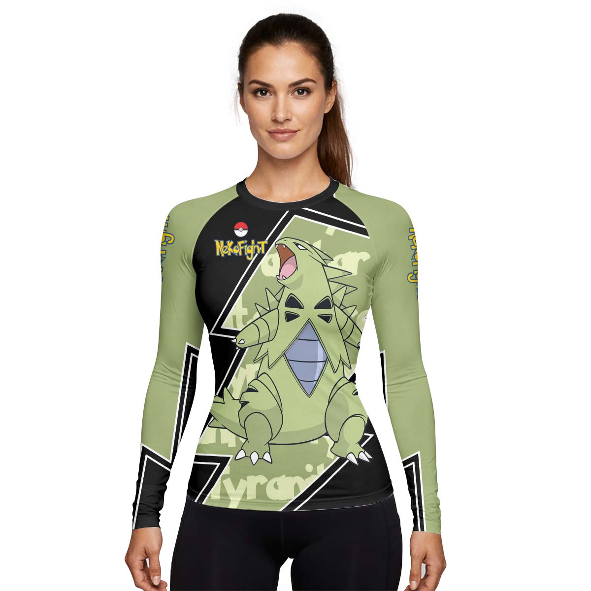 Pokemon Mega Tyranitar Rash Guard