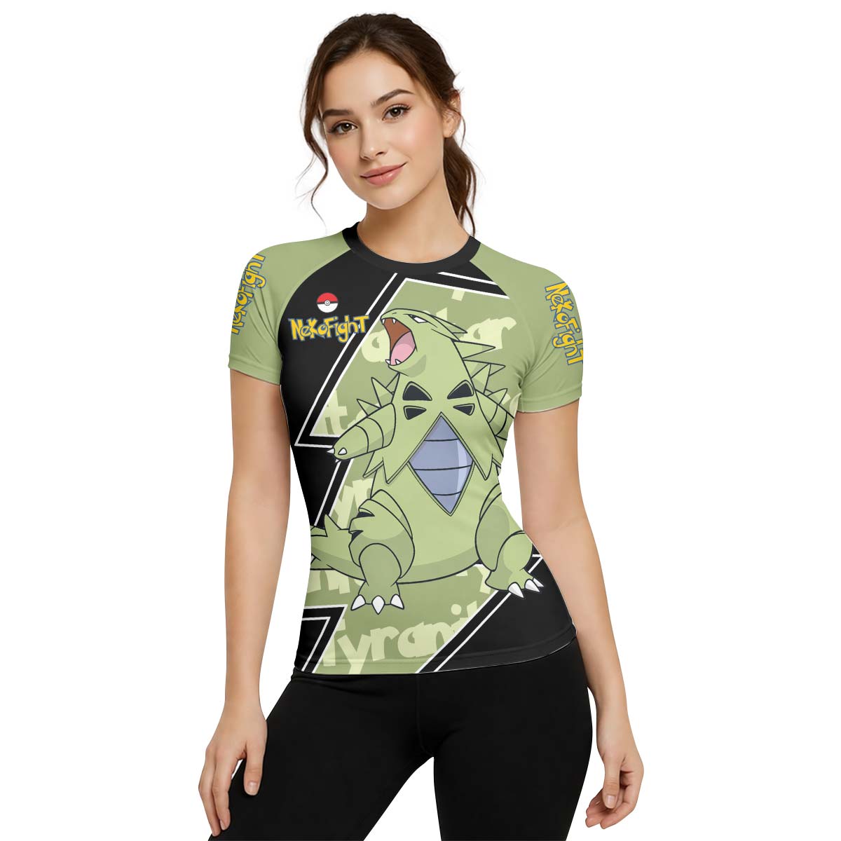 Pokemon Mega Tyranitar Rash Guard