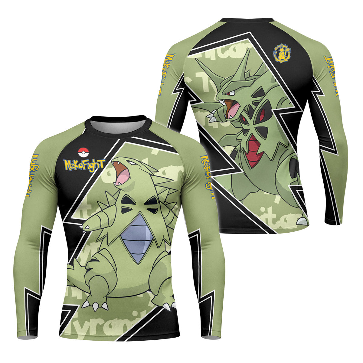 Pokemon Mega Tyranitar Rash Guard