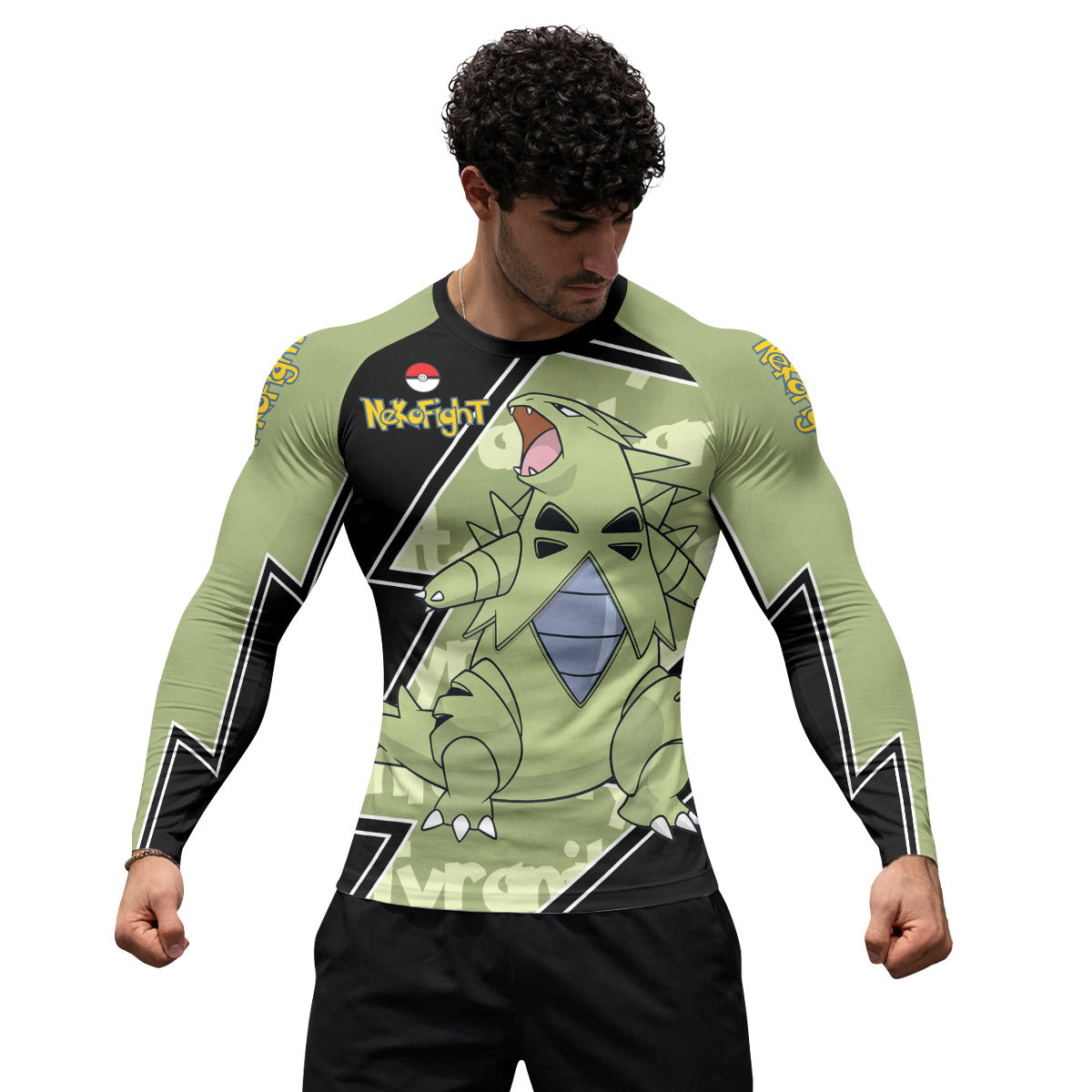 Pokemon Mega Tyranitar Rash Guard