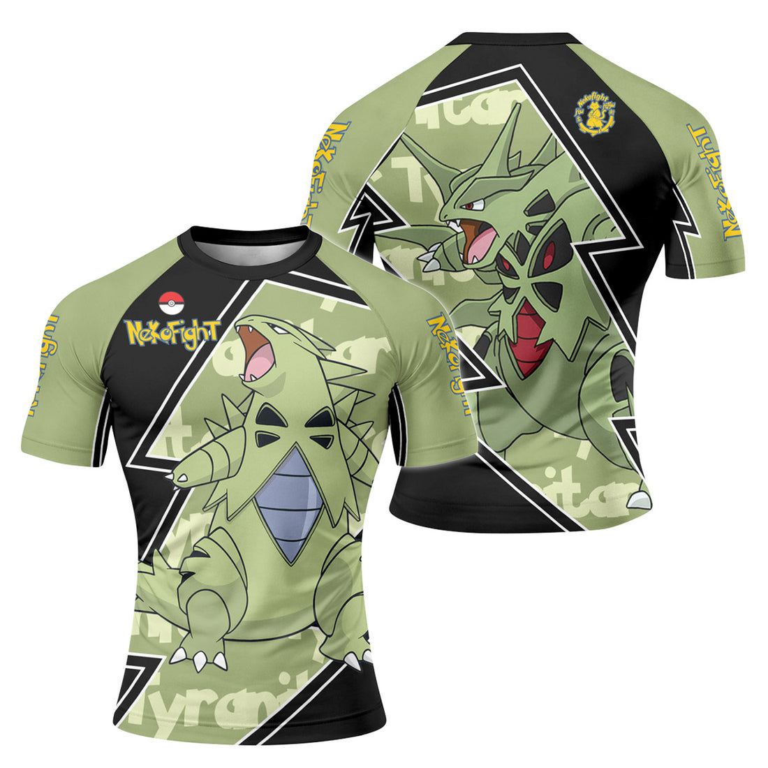 Pokemon Mega Tyranitar Rash Guard