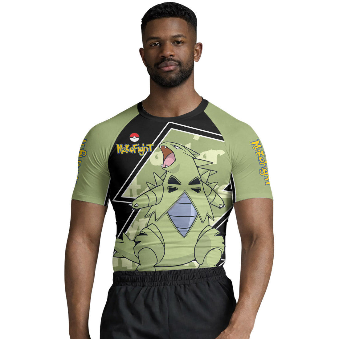 Pokemon Mega Tyranitar Rash Guard
